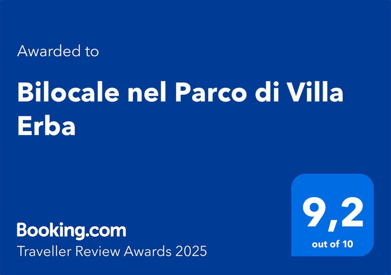 Bilocale Nel Parco Di Villa Erba Cernobbio Luaran gambar